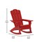 Flash Furniture Red Adirondack Rocking Chairs with Cupholder, 2PK 2-LE-HMP-1044-31-RD-GG - alternate 8